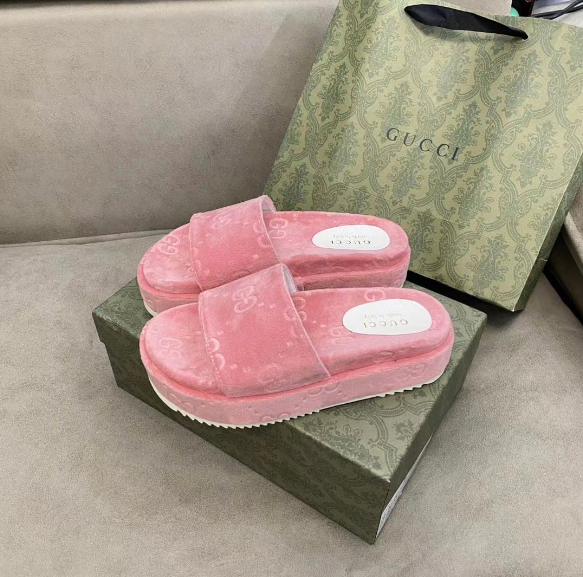 Gucci Platform Slide