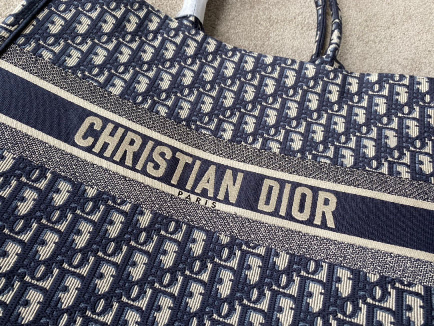 Large Dior Book Tote