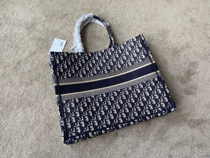 Large Dior Book Tote