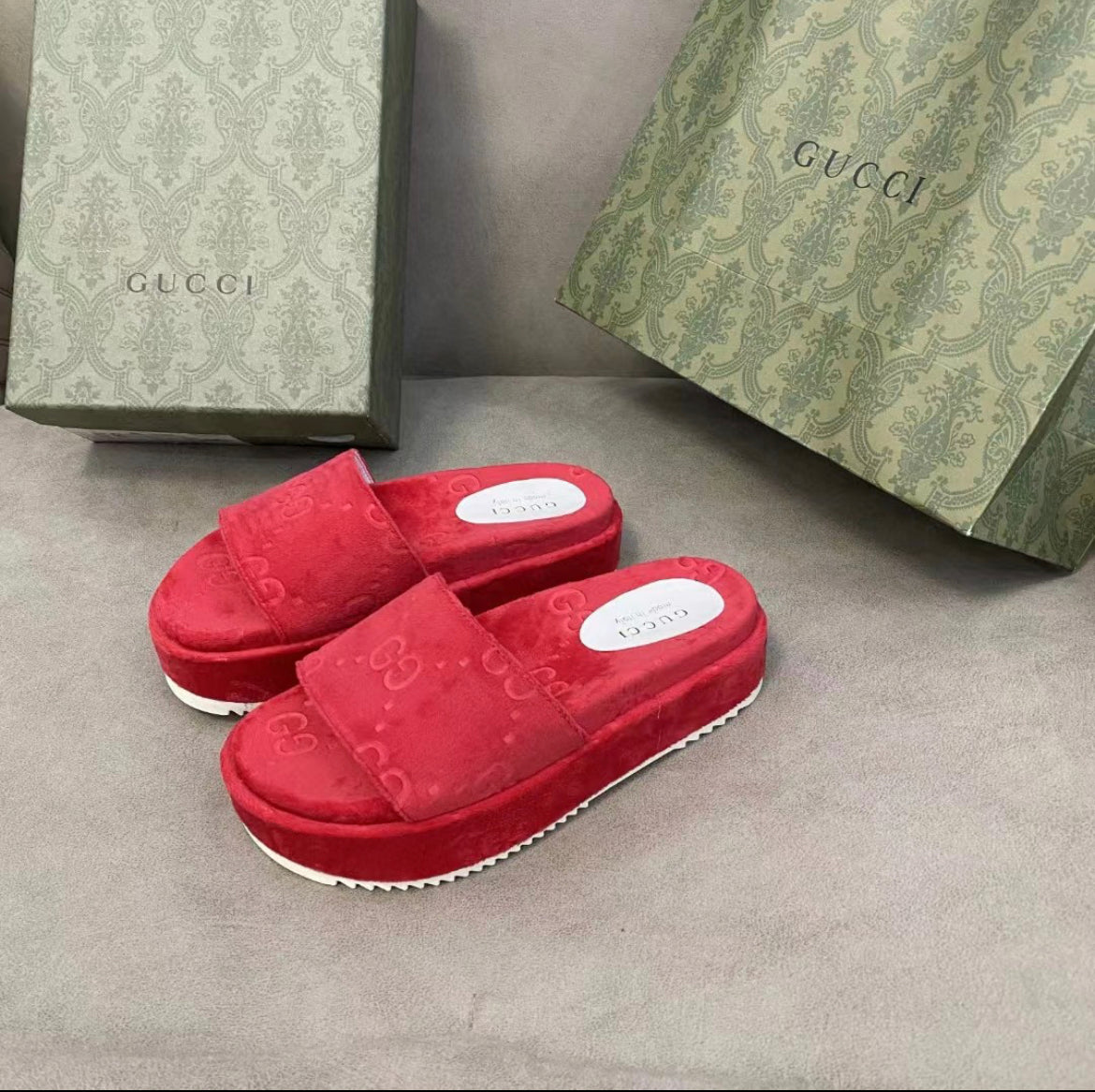 Gucci Platform Slide